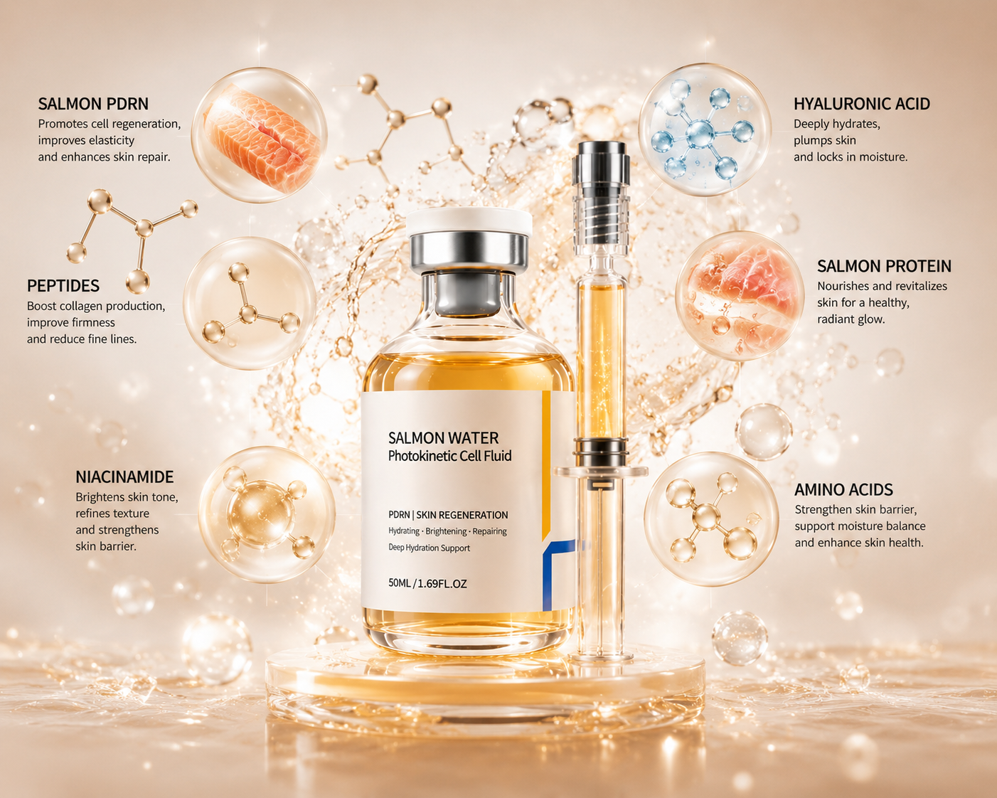 Velora Salmon Repair Cell Fluid